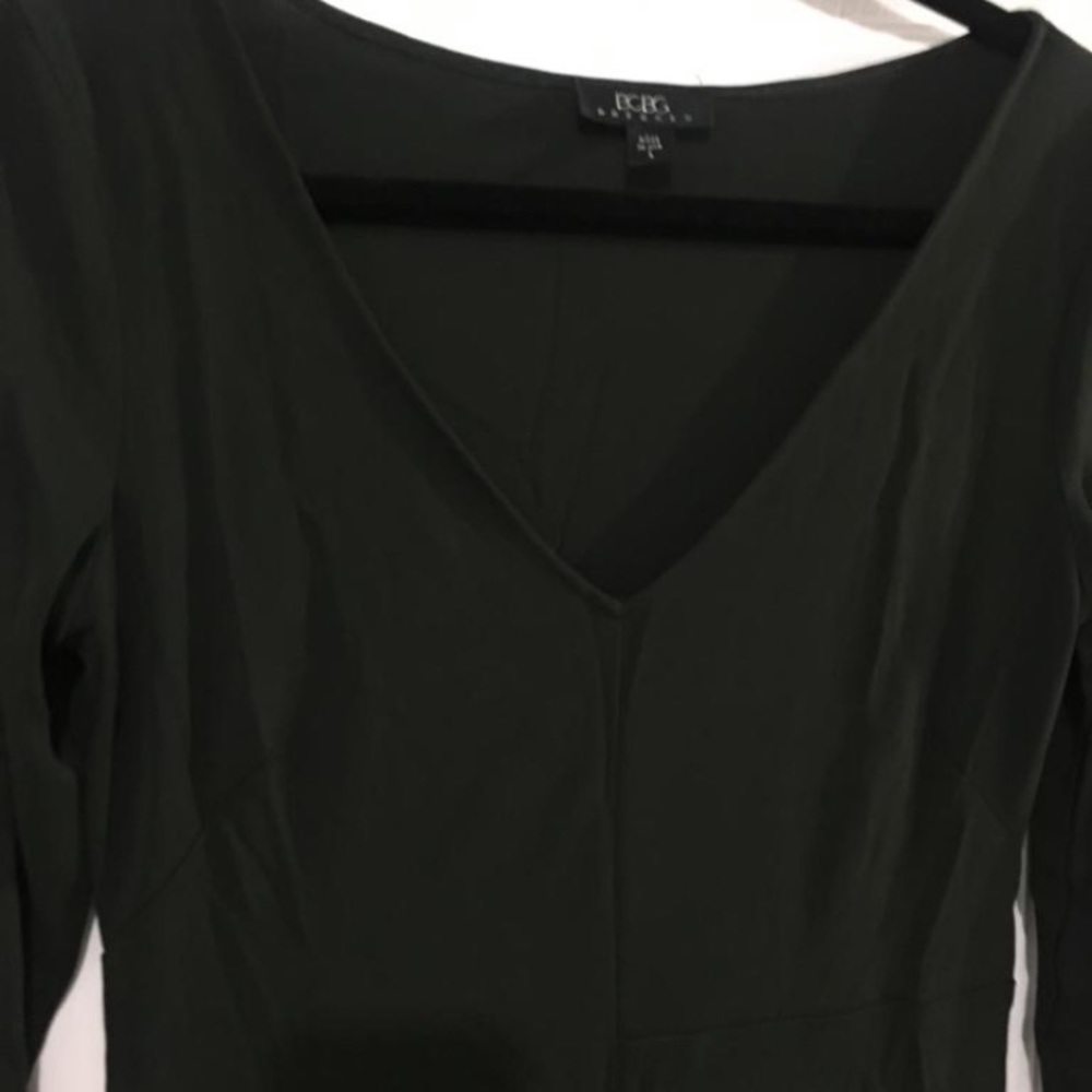 Dark moss dress